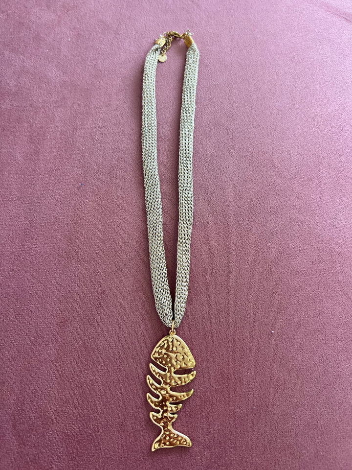 Collar red espina (acero)