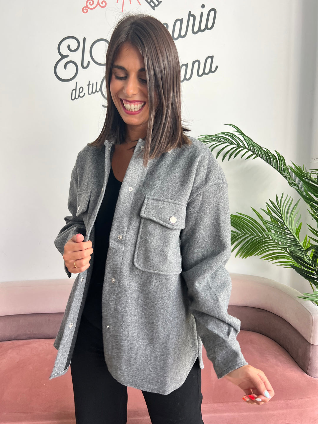 Chaqueta Bianca gris