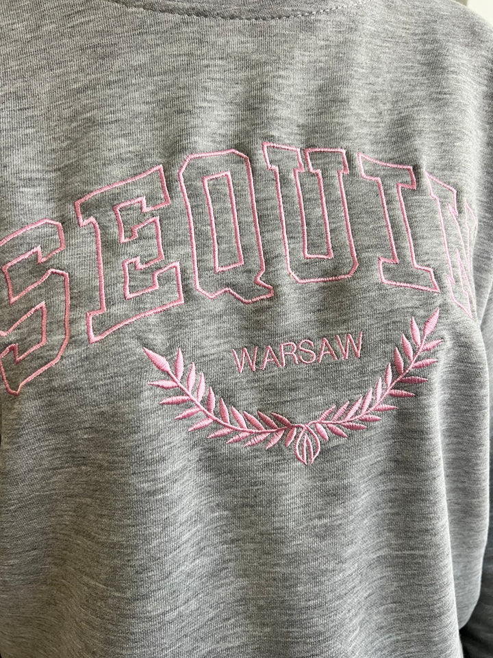 Sudadera Polonia gris