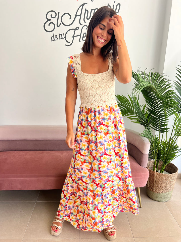 Vestido Miriam rojo