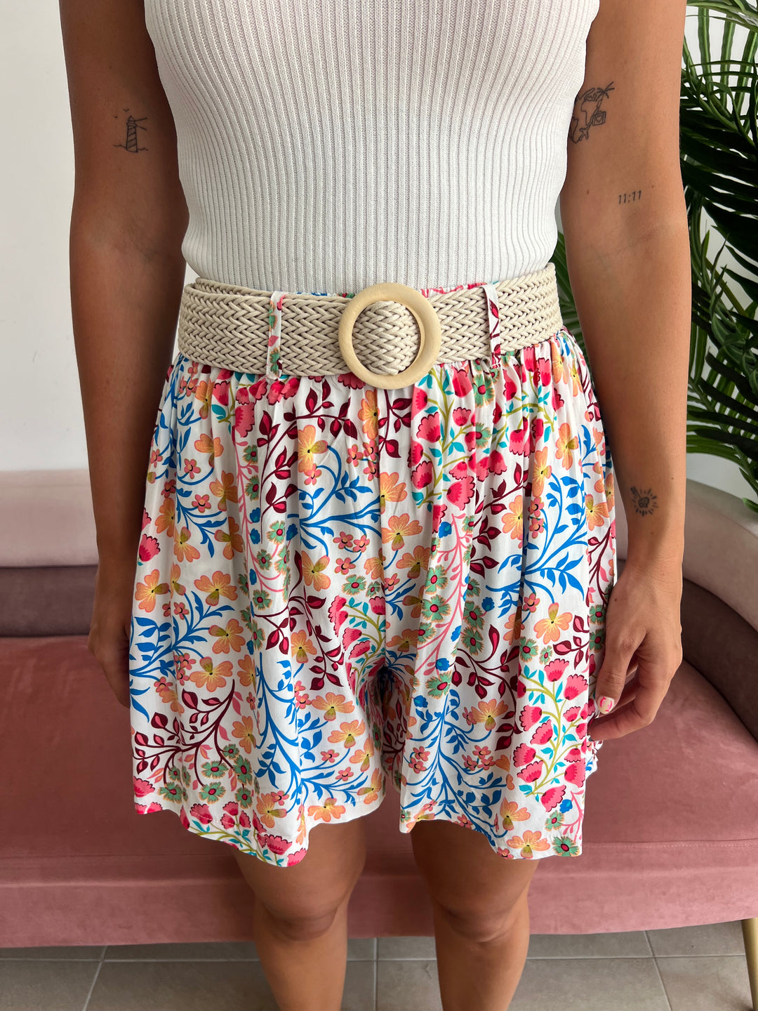Short Alexia azul