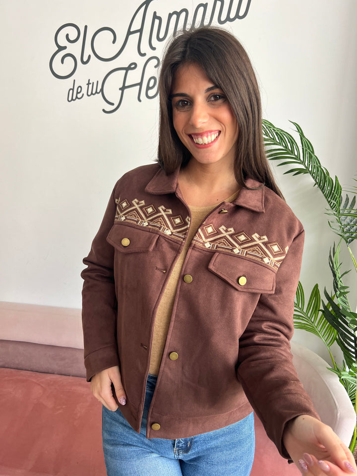 Chaqueta Lara marrón