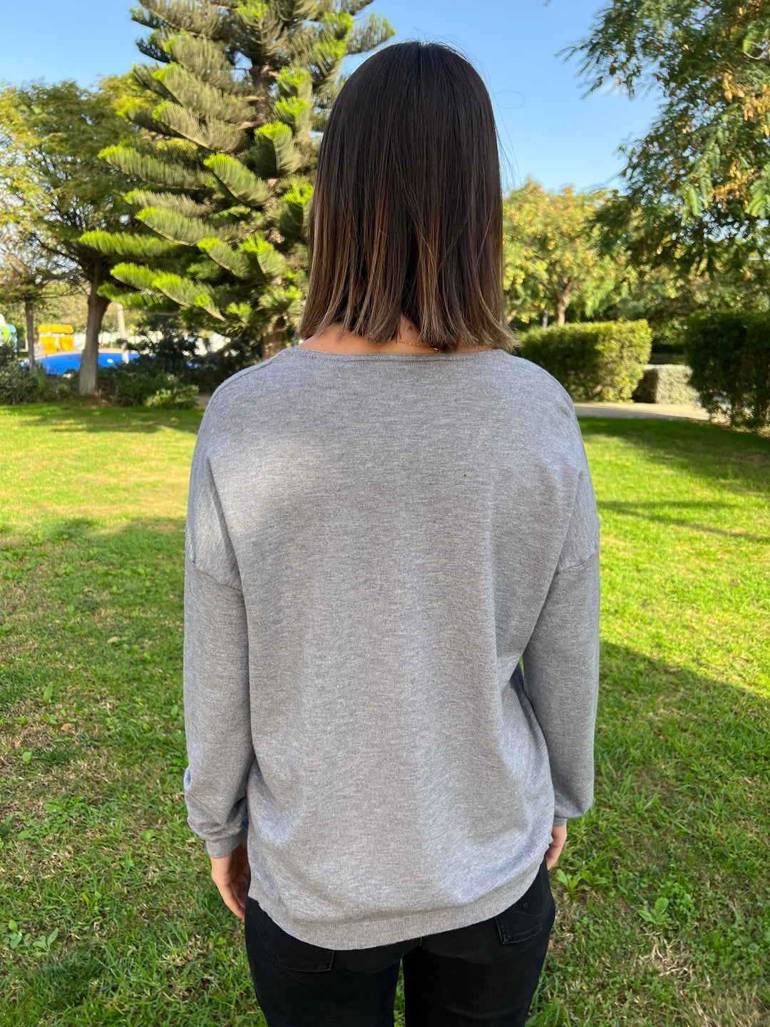 Jersey Christmas gris