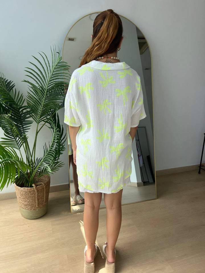 Conjunto Palmeras amarillo