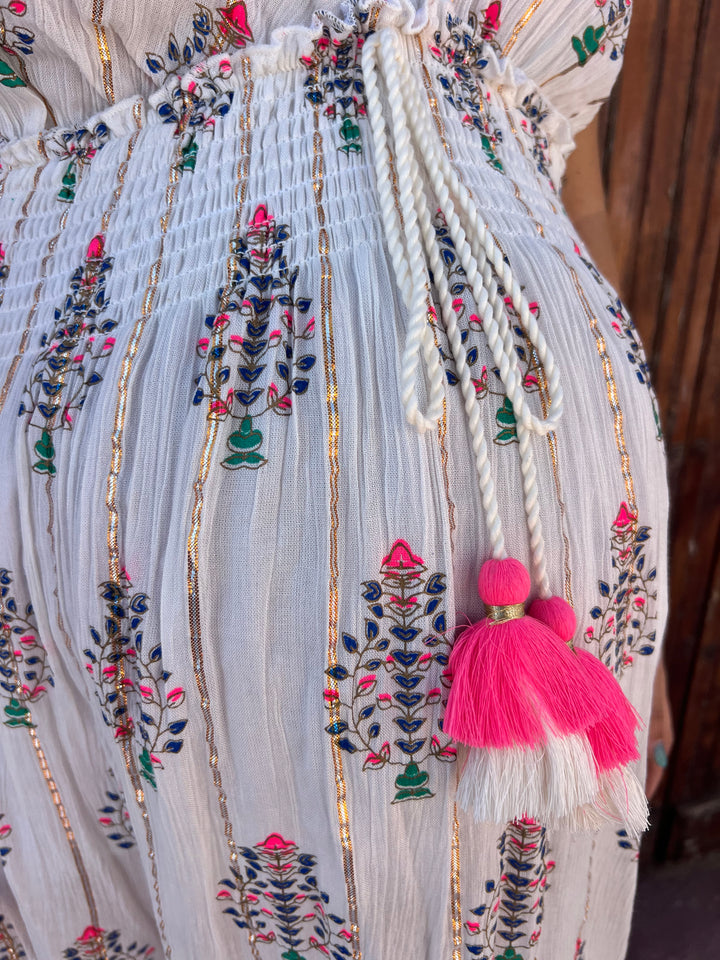 Vestido Micaela fucsia