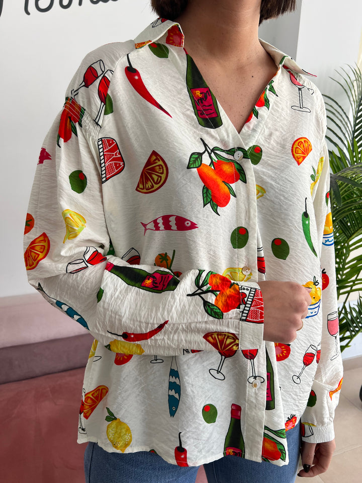 Camisa Dolce rojo