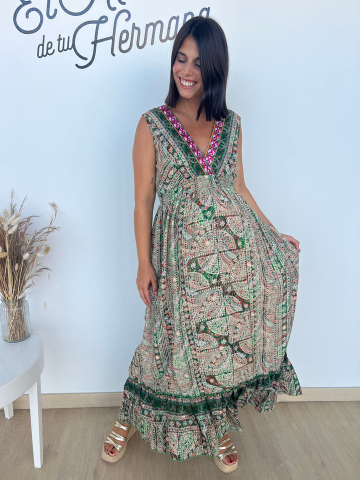 Vestido Layka verde
