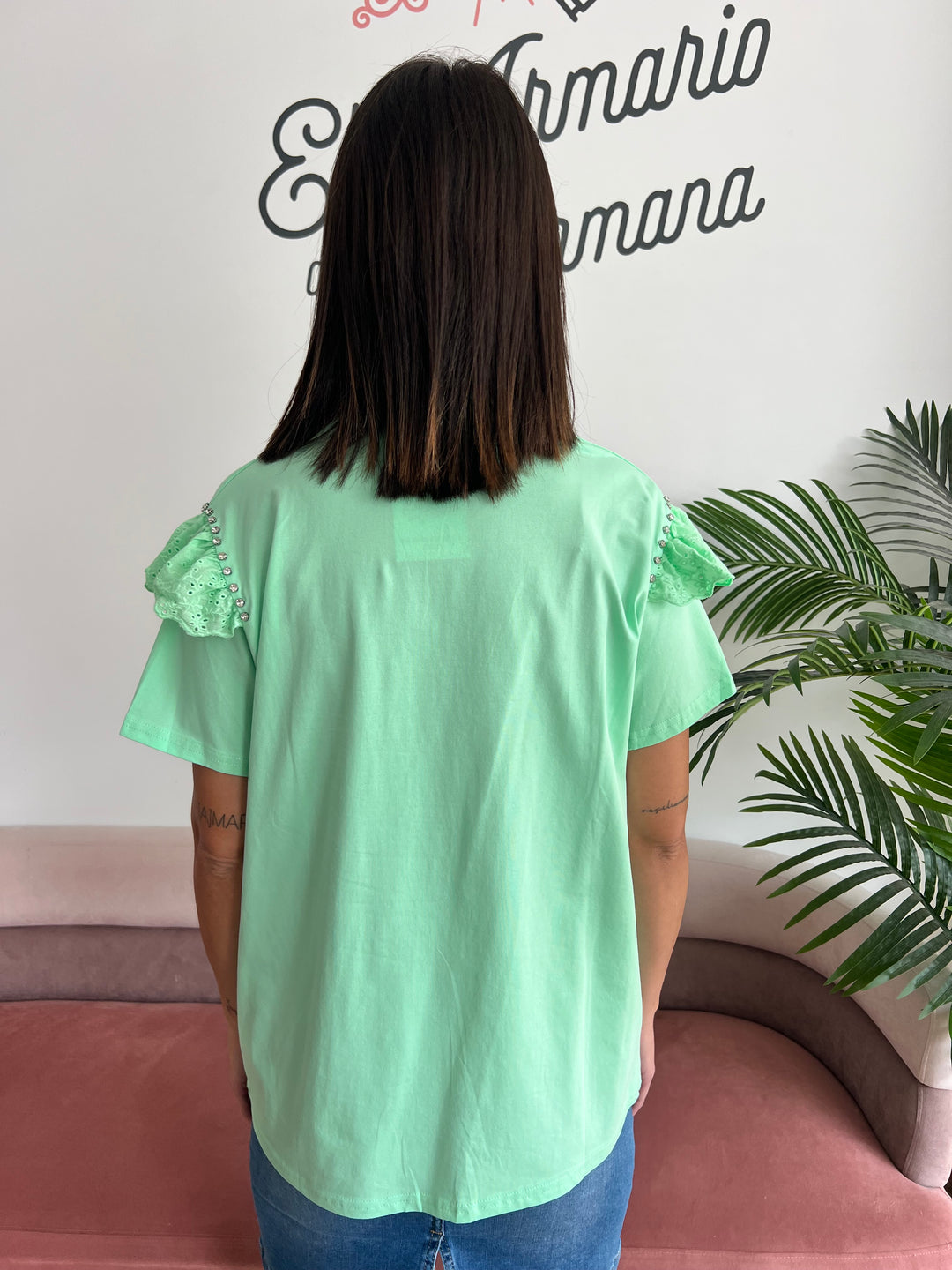 Camiseta Silvia verde