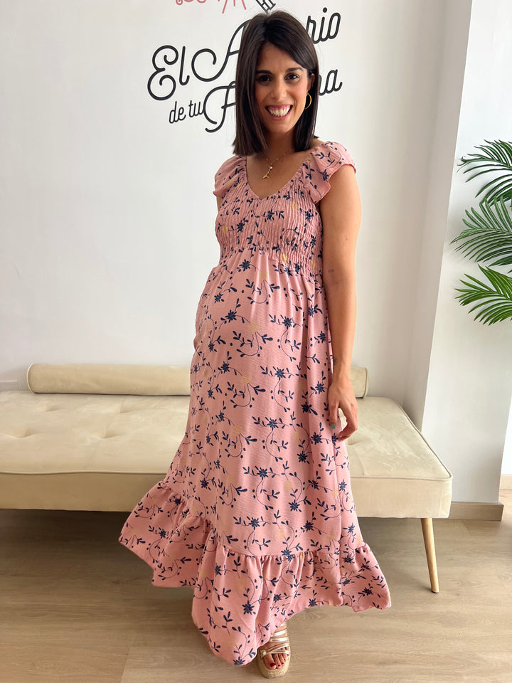 Vestido Malika rosa