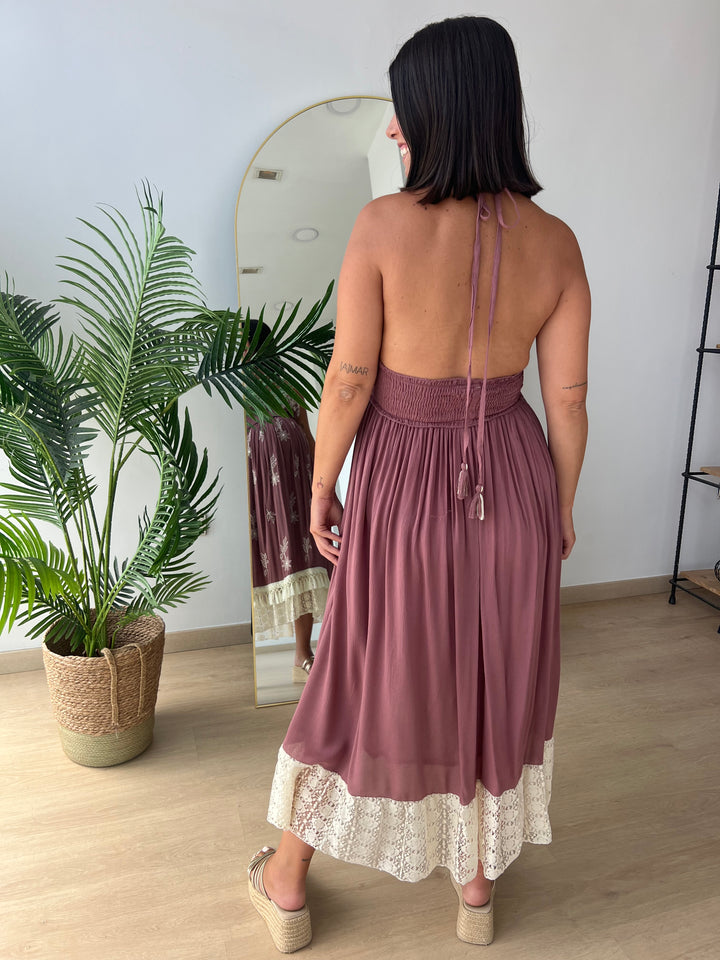 Vestido Manilva morado