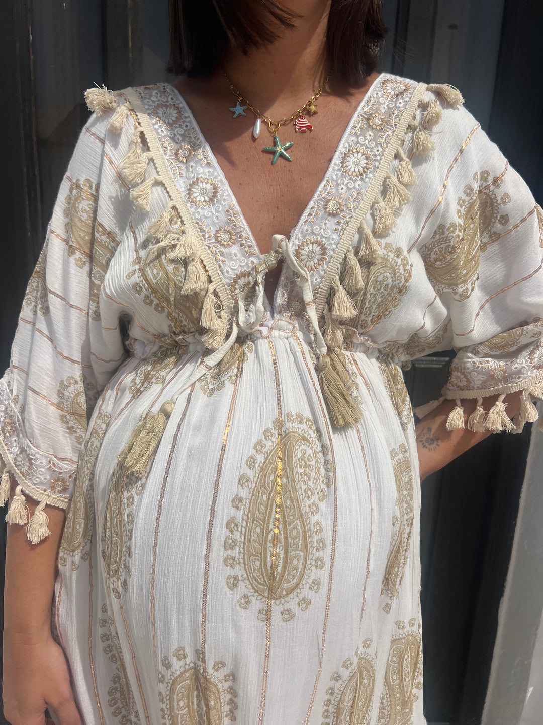 Vestido Golden beige