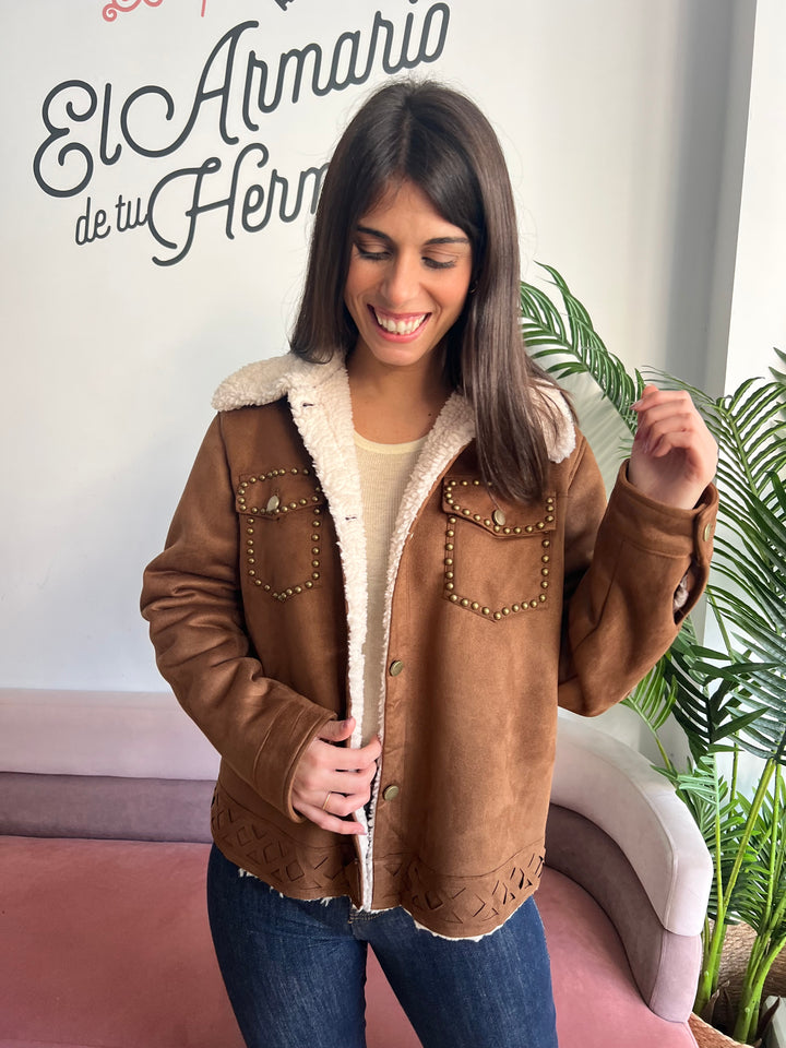 Chaqueta Nadia camel