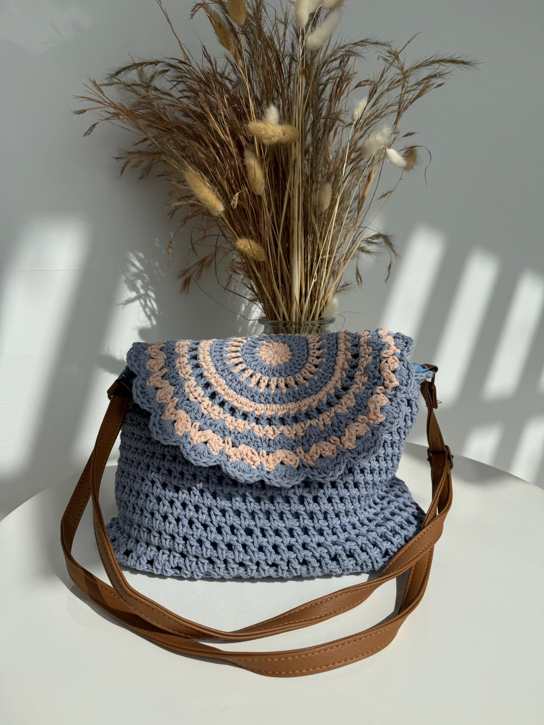 Bolso Bianca celeste
