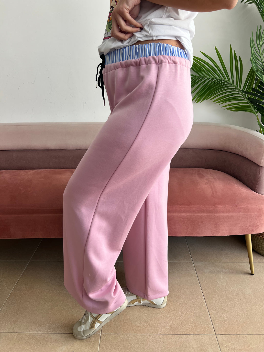 Pantalón Comfy rosa