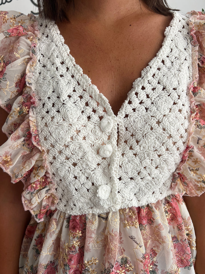 Blusa Lali rosa