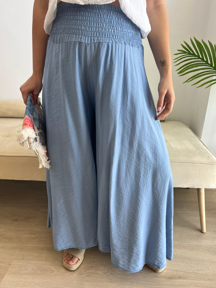 Pantalón Laika celeste