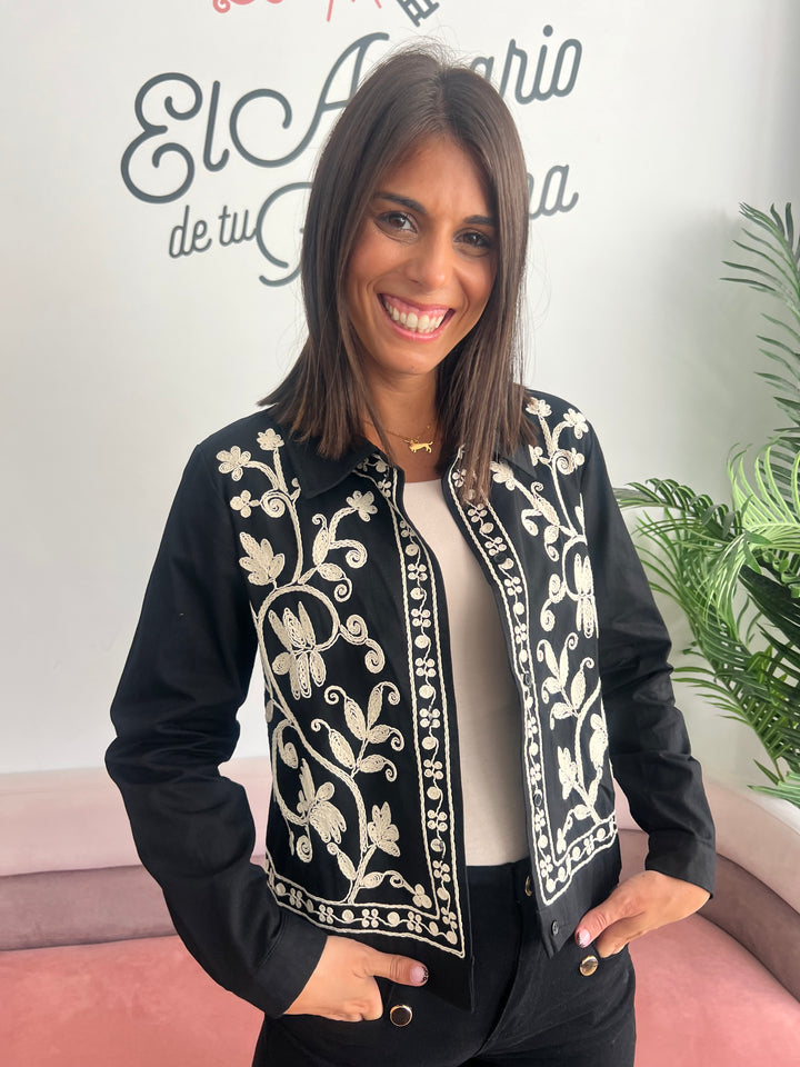 Chaqueta Tania negro