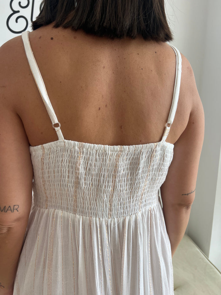 Vestido Ivana camel