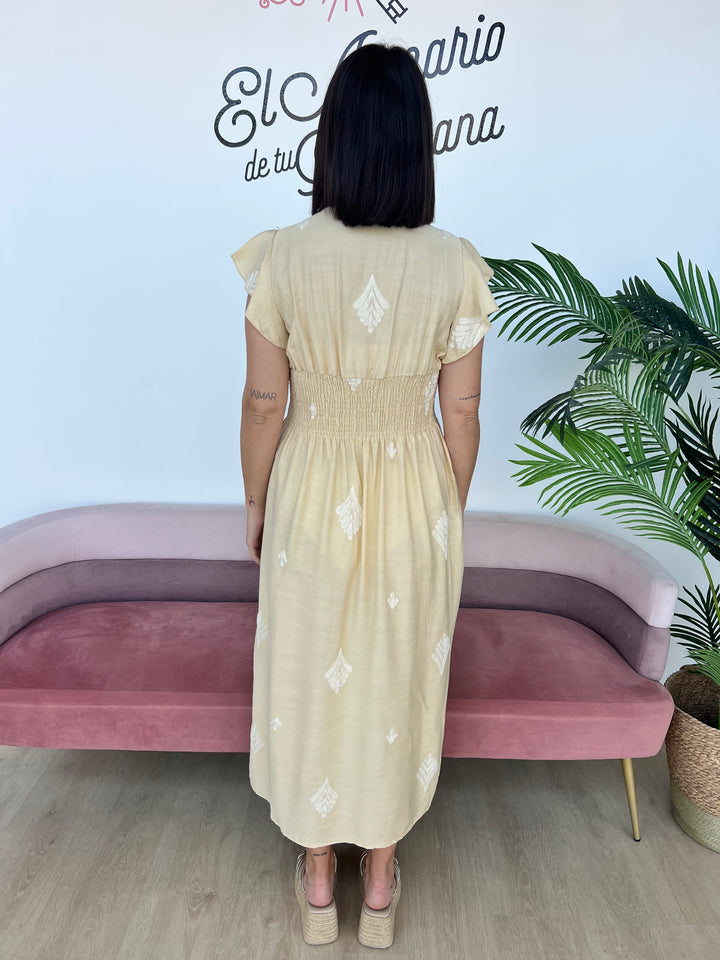 Vestido Iratxe amarillo