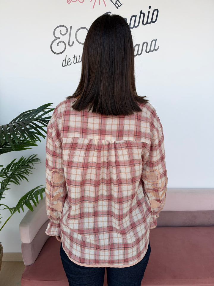 Camisa Cuore rosa