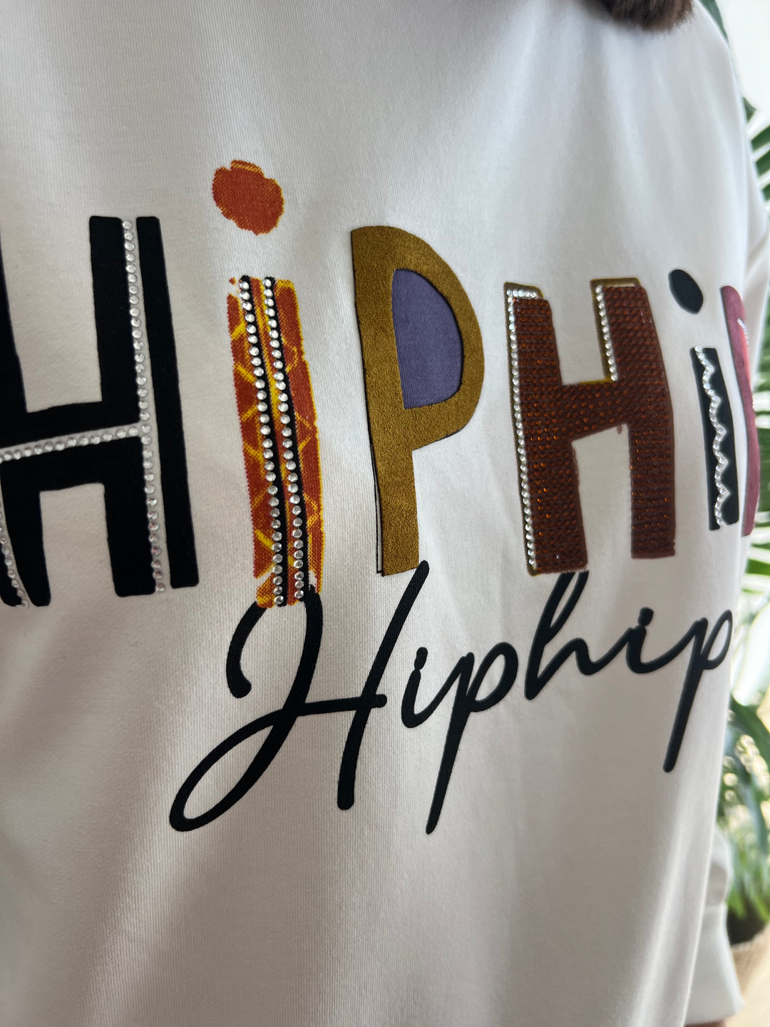 Sudadera Hip Hip blanco