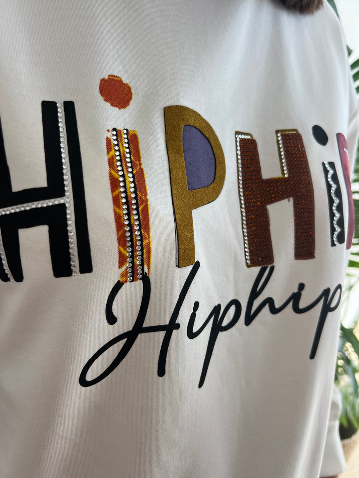 Sudadera Hip Hip blanco