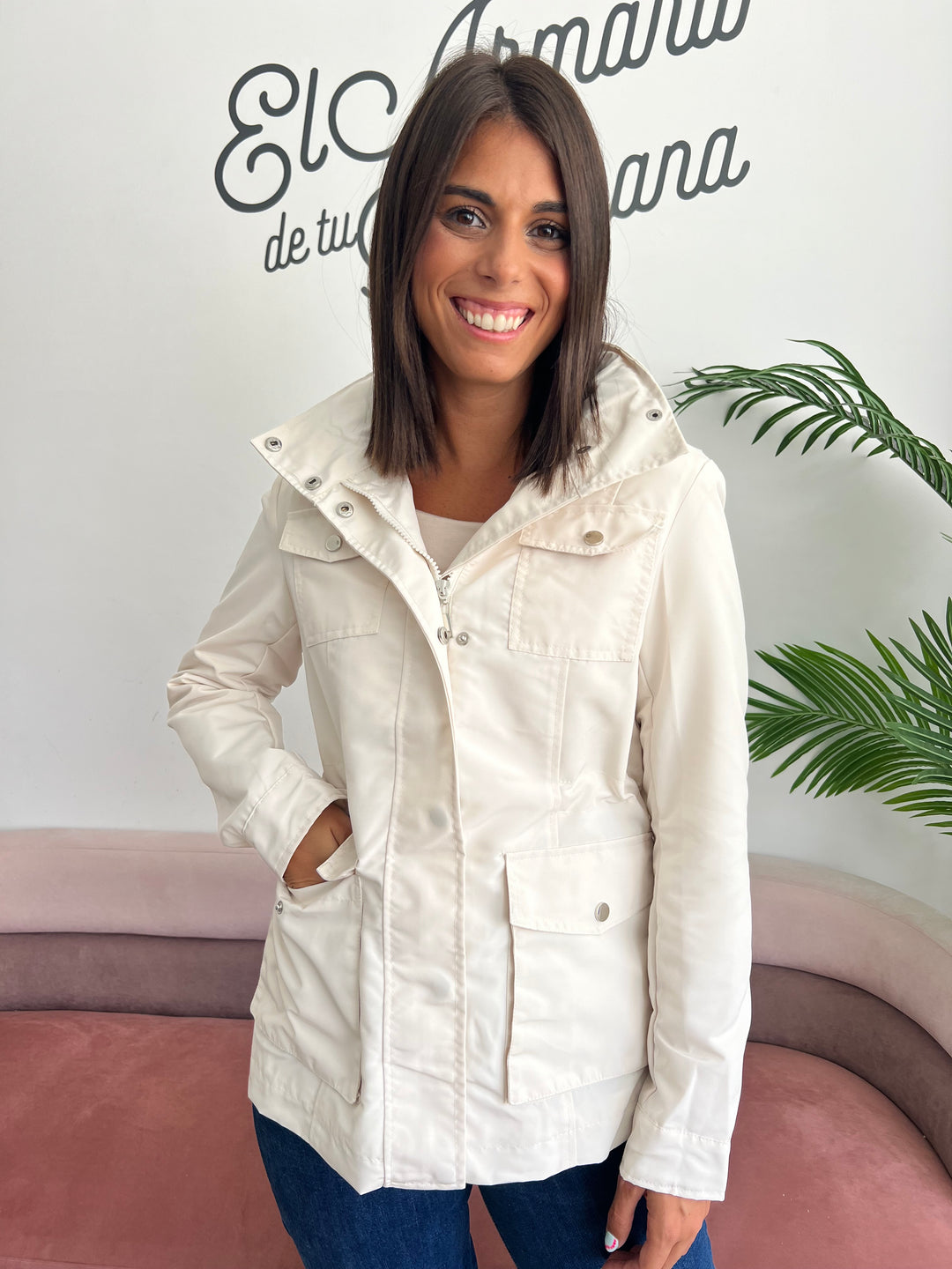 Chaqueta Silvia beige