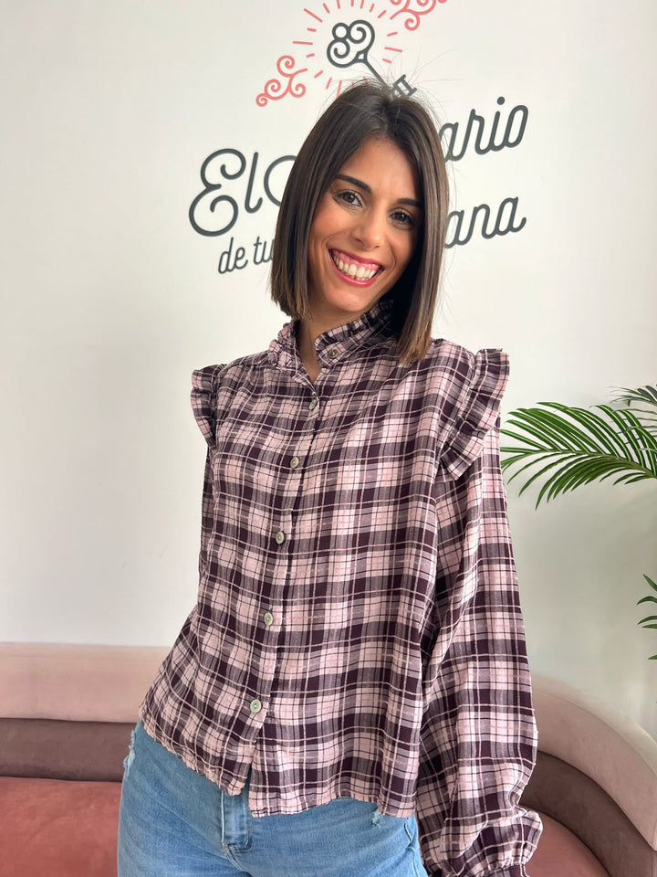 Camisa Susana morado