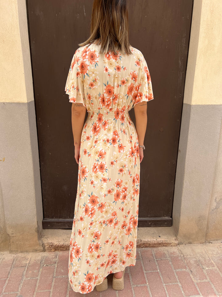 Vestido Cecilia beige