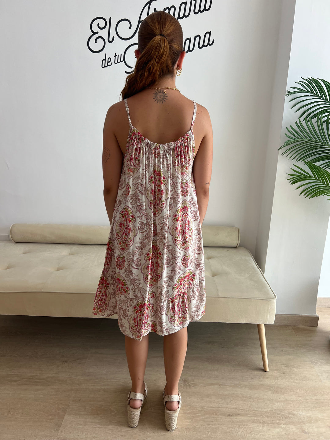 Vestido May beige