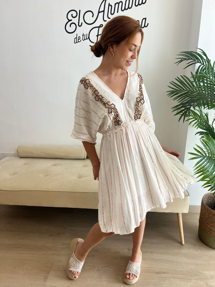 Vestido San José blanco