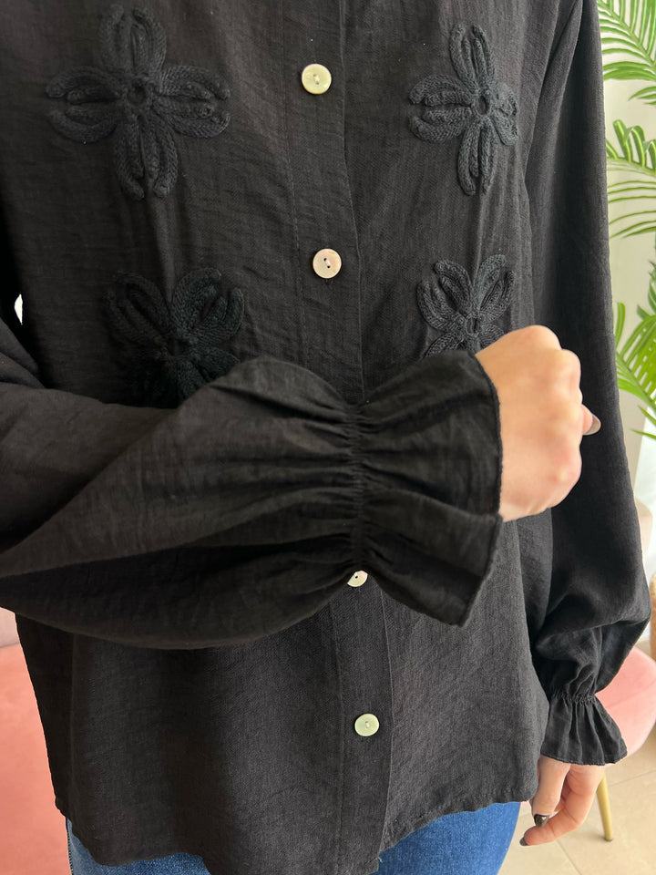 Camisa Paz negro