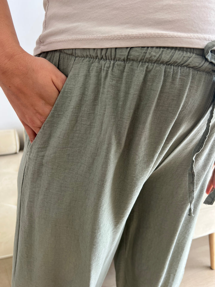Pantalón Bombacho verde militar