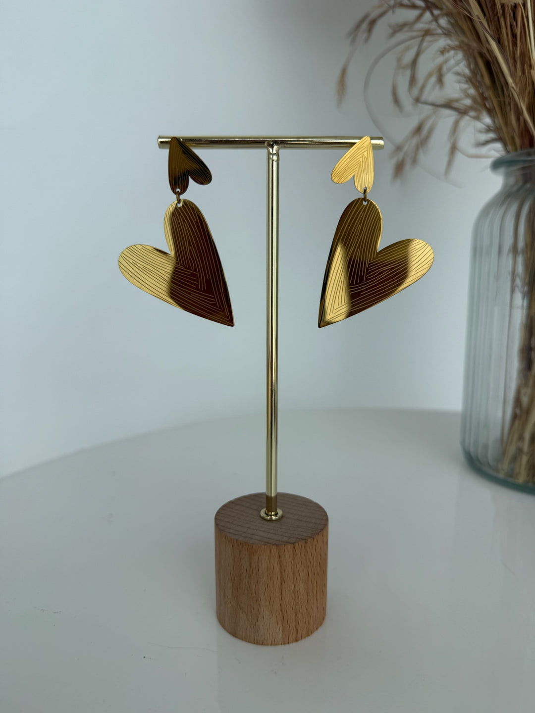 Pendientes Heart (acero)