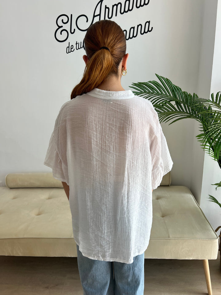 Camisa Sara blanco
