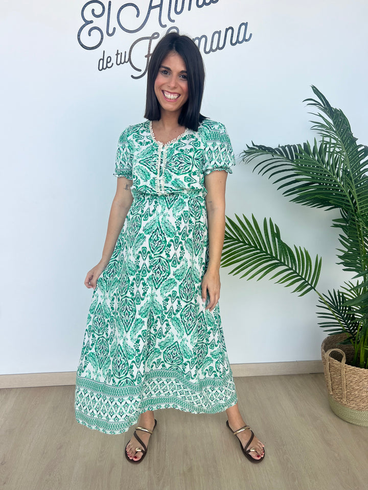 Vestido Mariola verde
