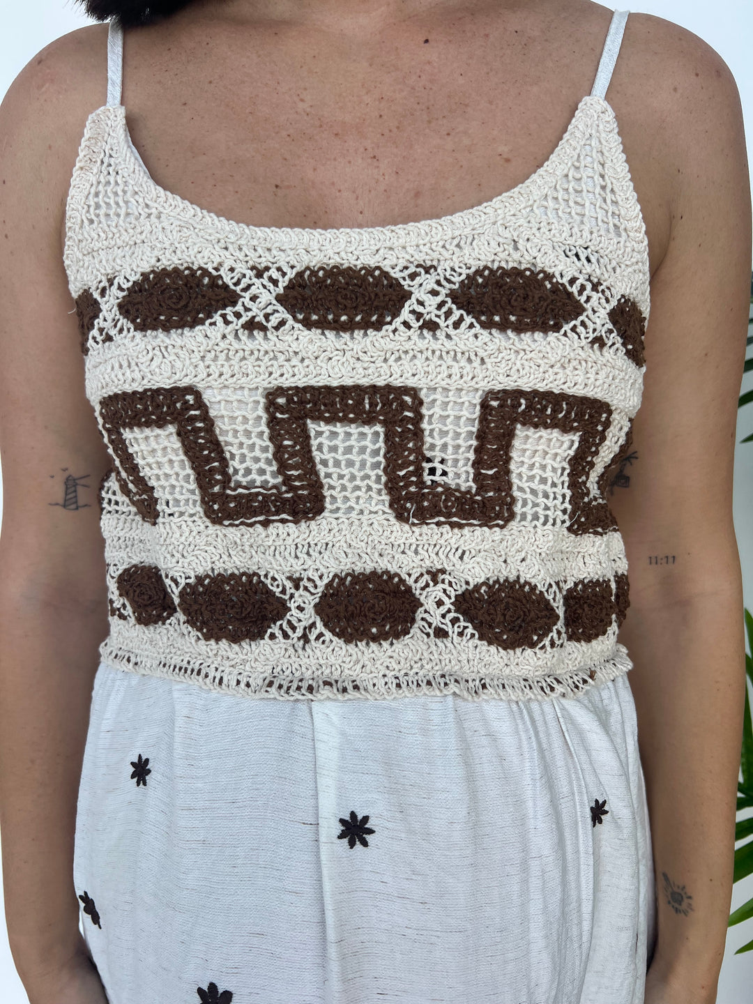 Vestido María marrón
