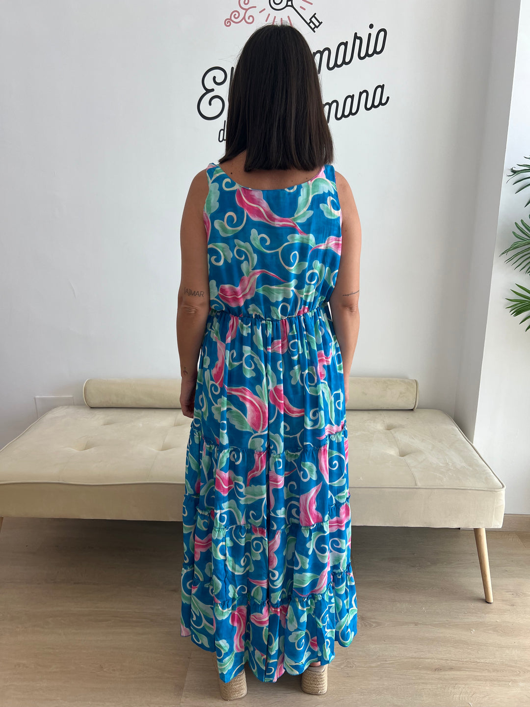 Vestido Costa Azul