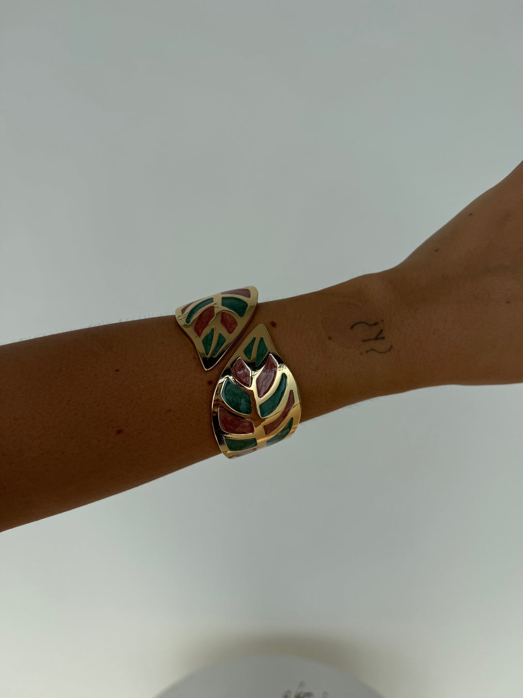 Pulsera Hoja multicolor (no acero)