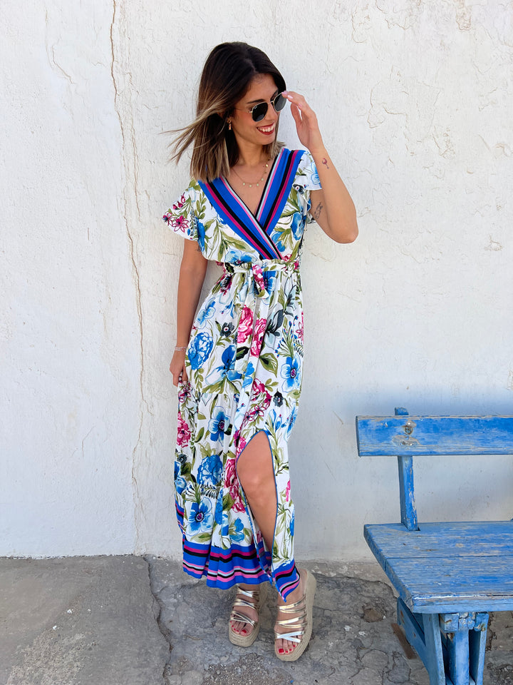 Vestido Pilar azul