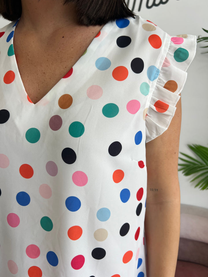 Blusa Lunares