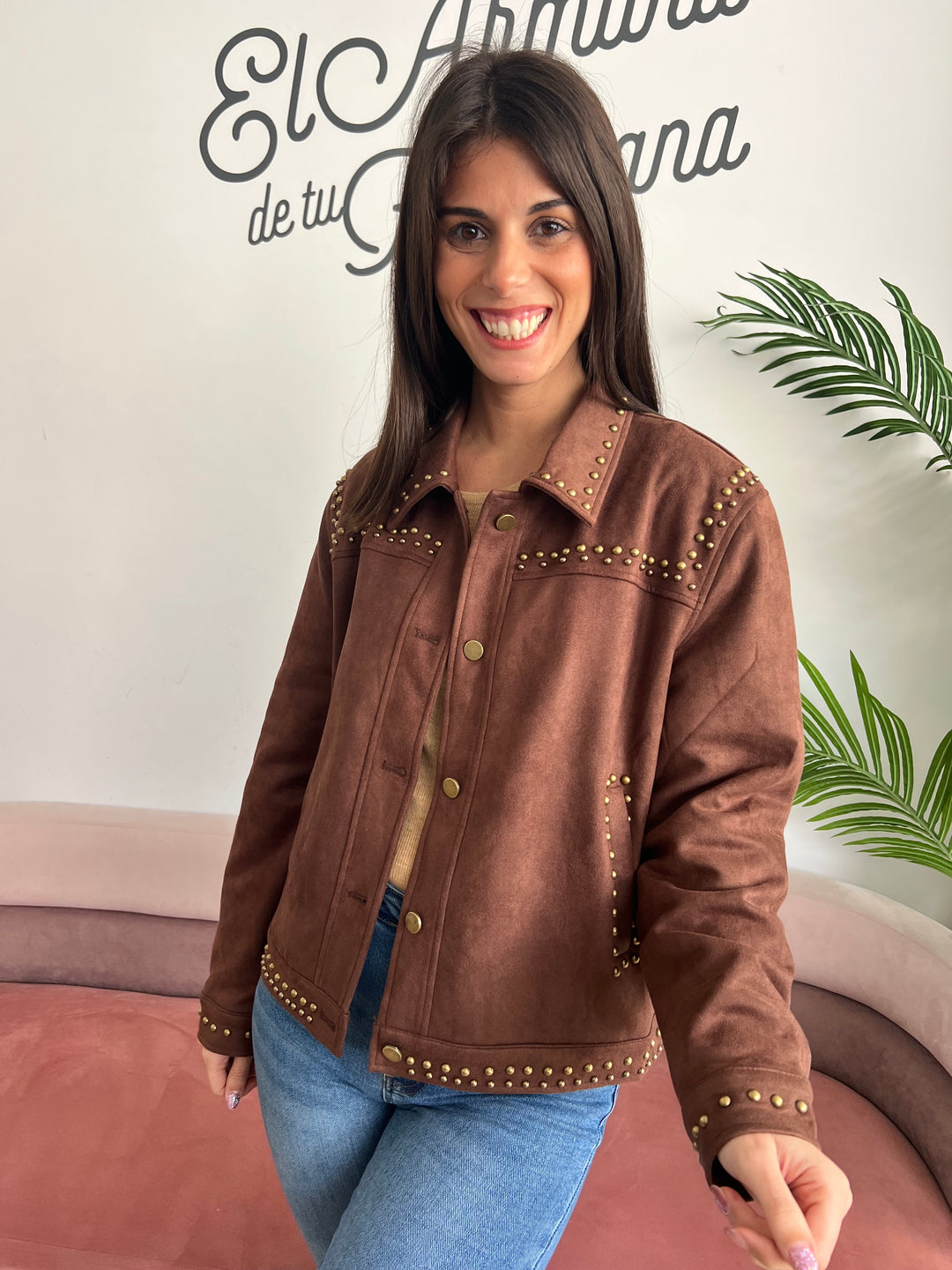 Chaqueta Adriana marrón
