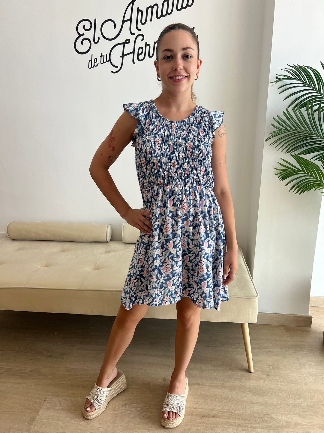 Vestido Janet azul