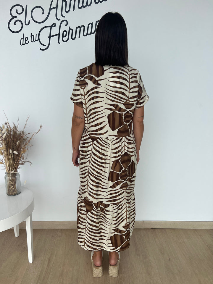 Vestido Dante marrón