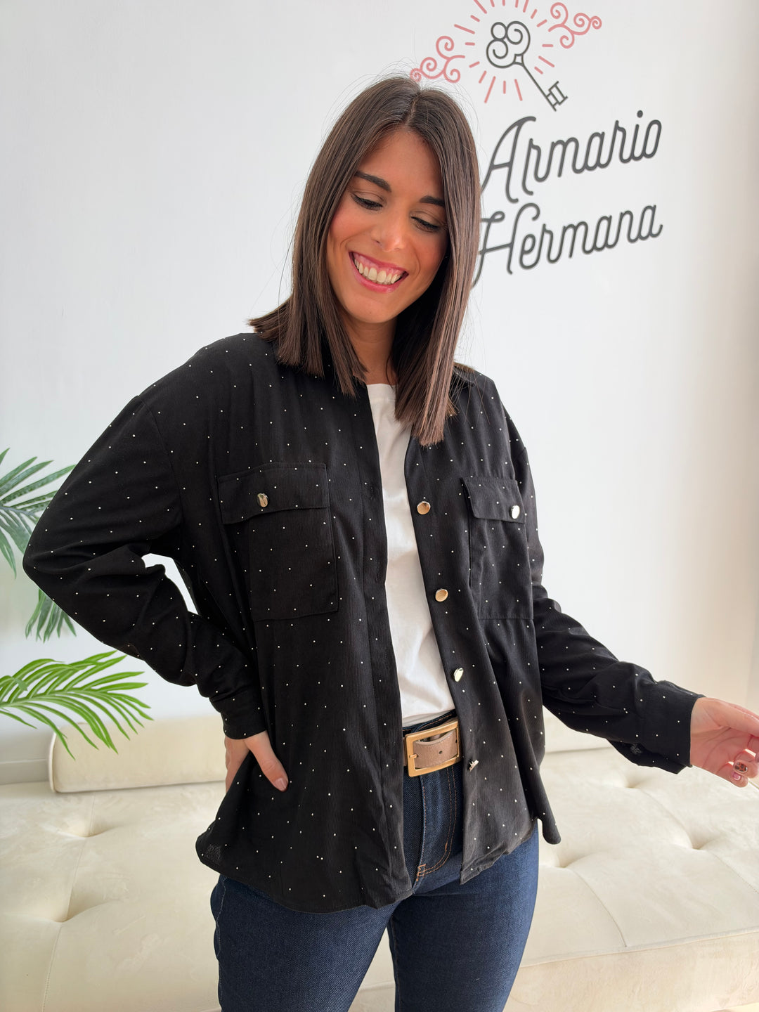 Sobrecamisa Florencia negro