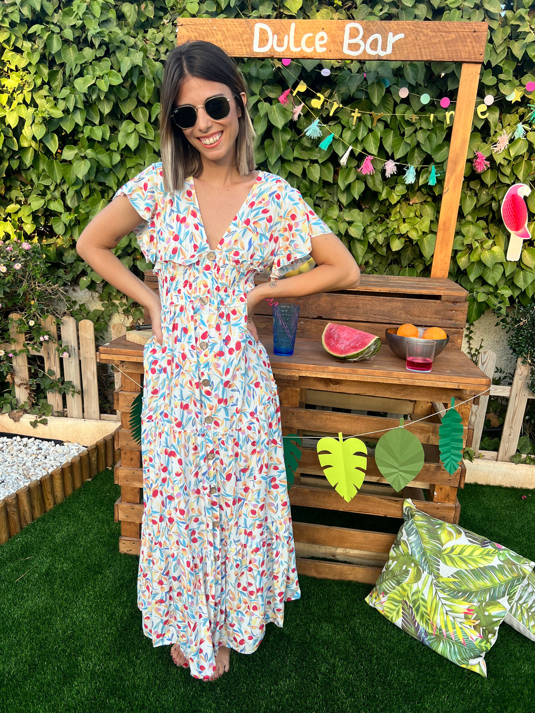 Vestido Veronica blanco