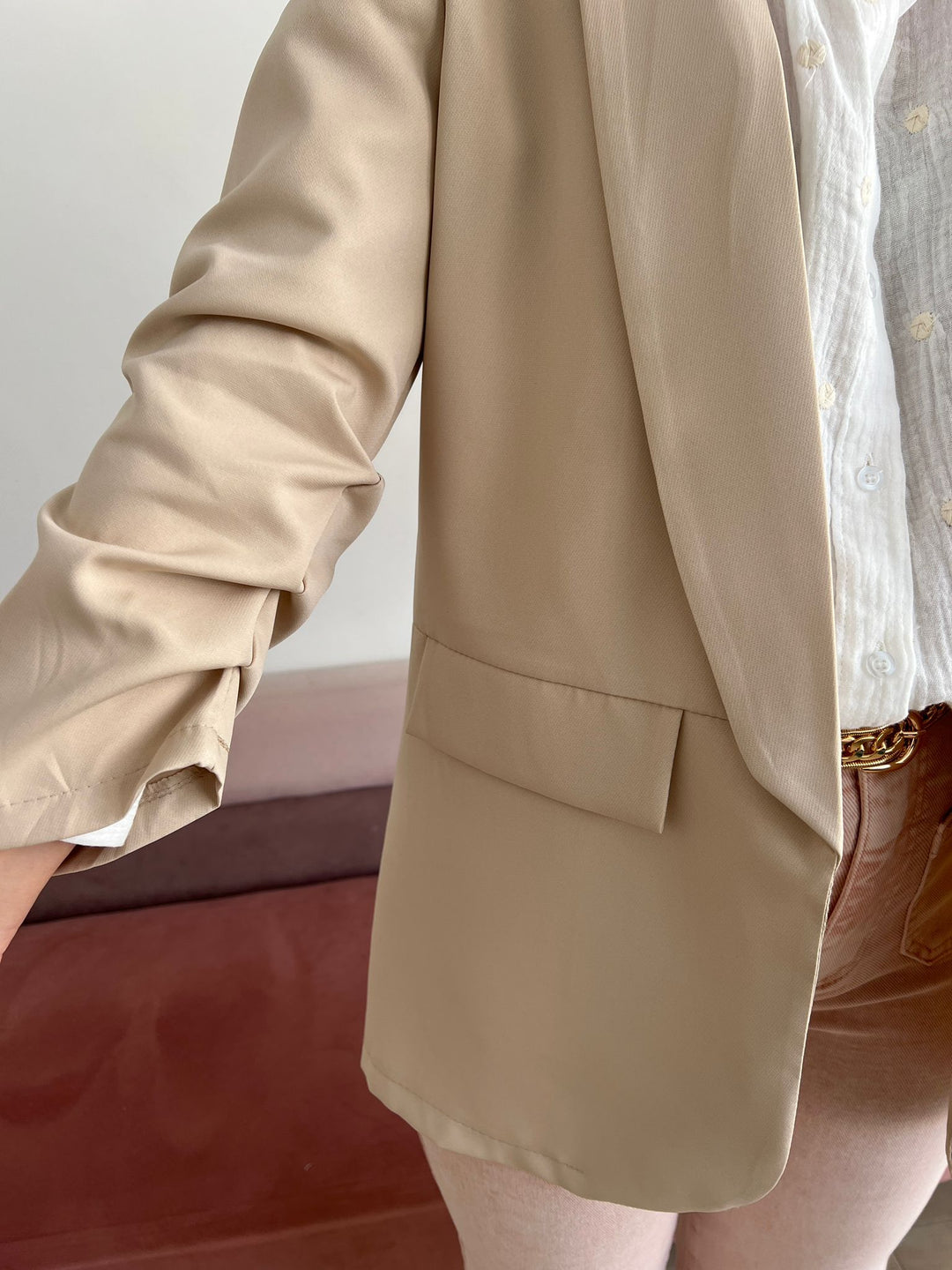 Chaqueta Gina Beige