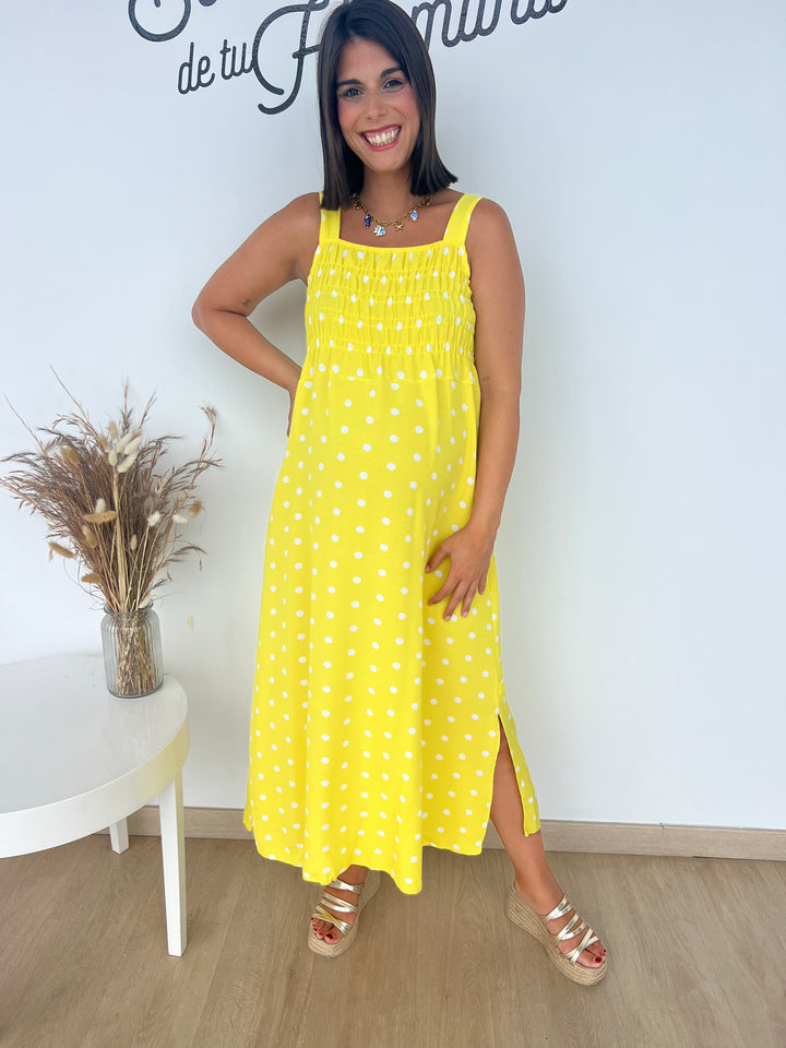 Vestido Cameron amarillo