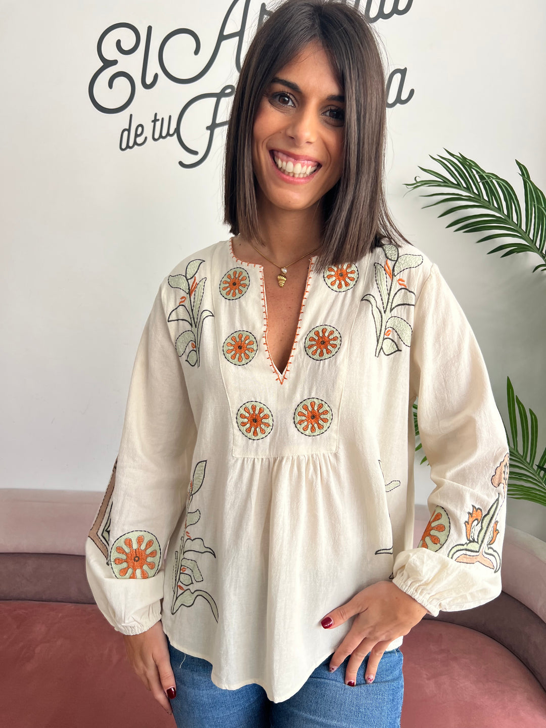 Blusa Molly beige