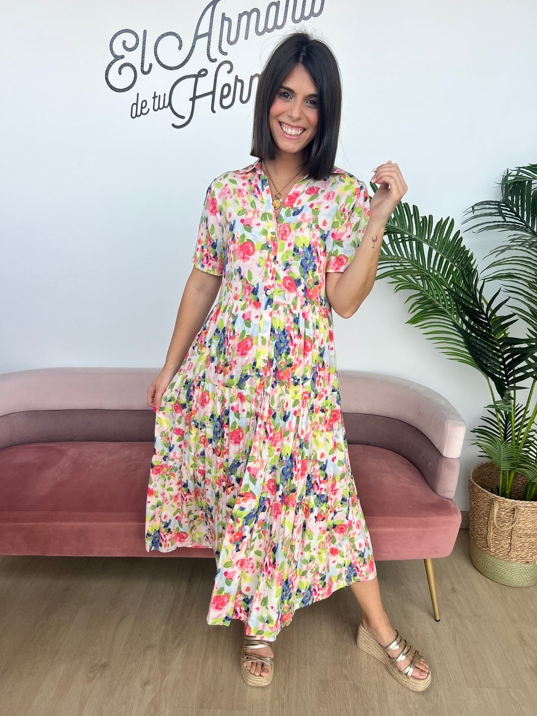 Vestido Saray multicolor